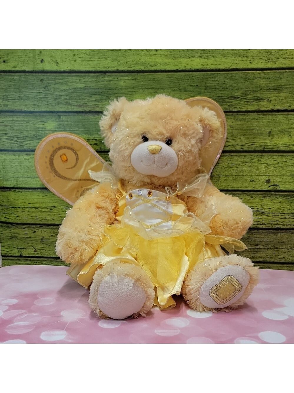 Build-A-Bear Treasured Topaz Teddy Bear Plush